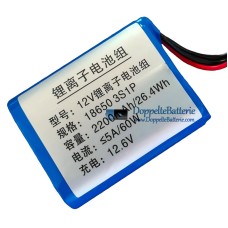 Batterie für PLC 18650-3S1P [Ersatzbatterie]